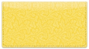 Yellow Leaves Checkbook Cover