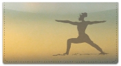 Yoga Checkbook Cover