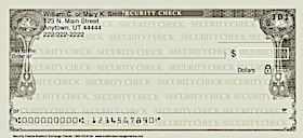 Security Checks Personal Checks