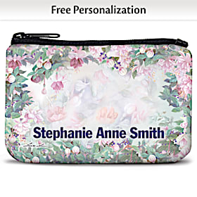 Lena Liu's Floral Borders Coin Purse