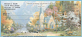 Kinkade's Faith for All Seasons Personal Checks