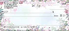 Lena Liu's Floral Borders w Verse Personal Checks