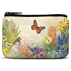 Lena Liu's Butterfly Gardens Coin Purse