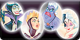 Disney's Legendary Villains Checkbook Cover