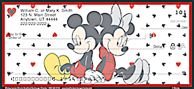 Disney's Mickey Loves Minnie Personal Checks