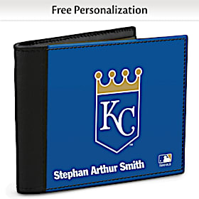 Kansas City Royals(TM) MLB(R) Men's Logo  RFID Wallet