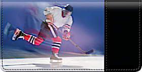 Hockey Checkbook Cover