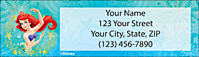 Disney's The Little Mermaid Return Address Label