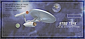 Star Trek(TM) Ships Personal Checks