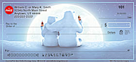 Coca-Cola(R) Polar Bears Personal Checks