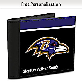 Baltimore Ravens NFL Logo Men's RFID Wallet