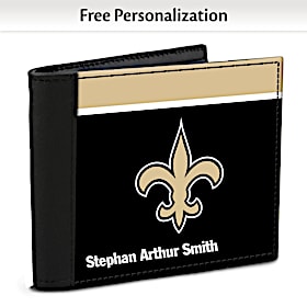 New Orleans Saints NFL Logo Men's RFID Wallet