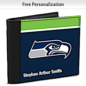 Seattle Seahawks NFL Logo Men's RFID Wallet