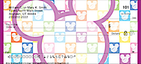 Disney's Mickey Mouse Icons Personal Checks