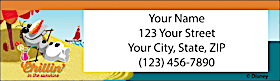 Disney's Olaf in Summer Return Address Label