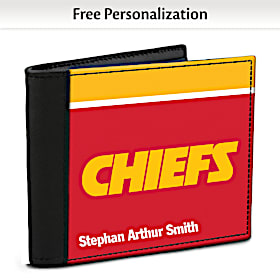 Kansas City Chiefs NFL Logo Men's RFID Wallet
