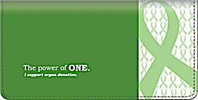 Organ Donation Checkbook Cover