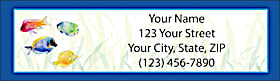 Undersea Address Labels