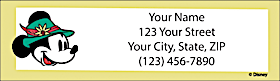 Disney's Mickey Mouse - Lets Go Return Address Label