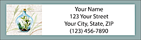 Gardens Under Glass Return Address Label