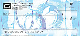 Nikki Chu's Being Blue Personal Checks