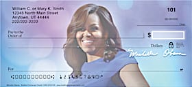 Michelle Obama Personal Checks