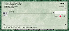 Wall Street High Security Personal Checks