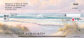 Walk On The Beach High Security Personal Checks