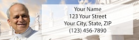 Pope Return Address Label