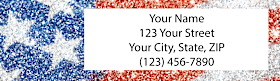 Patriotic Address Labels