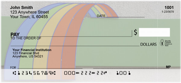 Rainbow Road Personal Checks