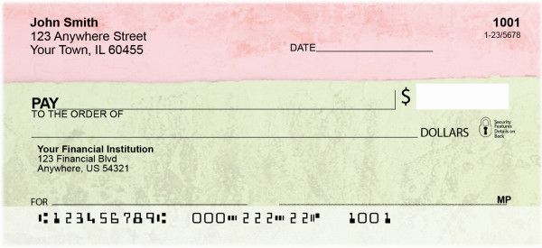 Spring Fling Personal Checks