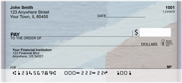 Paint Geometry Personal Checks