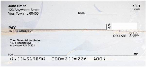 Rusty Art Personal Checks