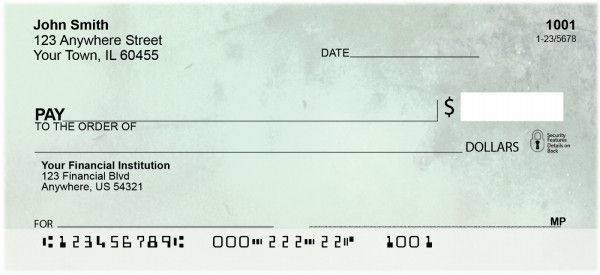Going Green Personal Checks