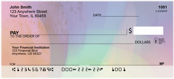 Rainbow Prisms Personal Checks