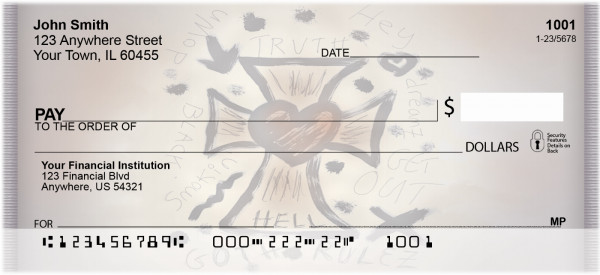Goth Rulez  Personal Checks