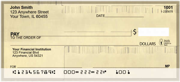 Bar Code Abstractions Personal Checks