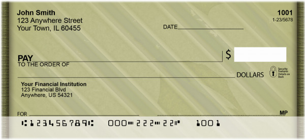 Peelin Green Personal Checks