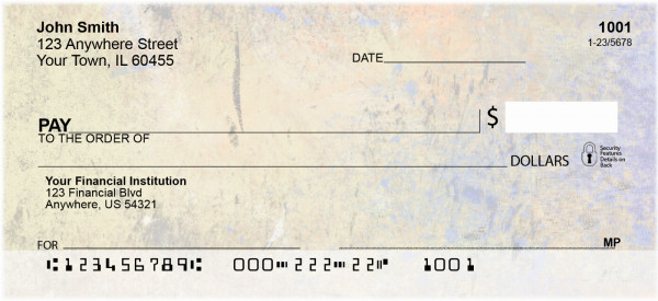 Fall Palette Personal Checks