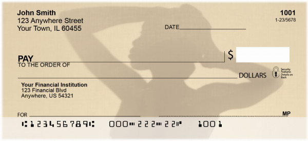 Female Silhouettes Checks