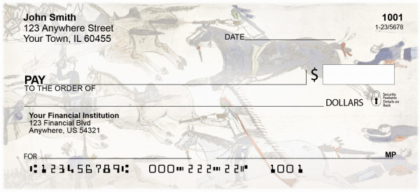Native American Art Personal Checks
