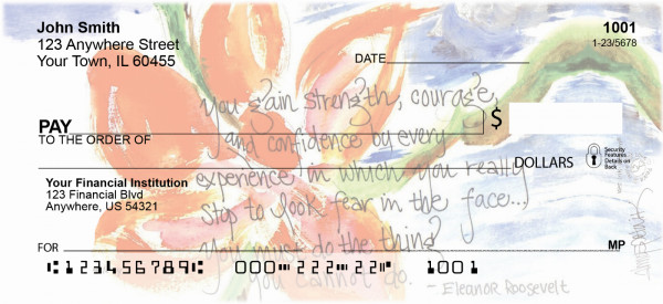 Love & Friendship Personal Checks by Amy S. Petrik