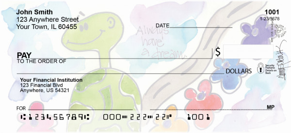 Dream Turtle Personal Checks