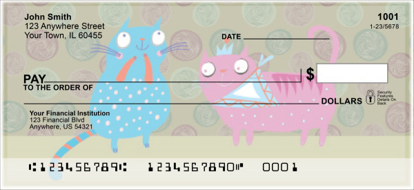 PURR-fect Pals Personal Checks