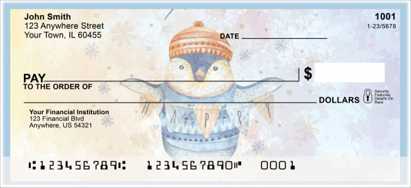 Winter Waddle Personal Checks