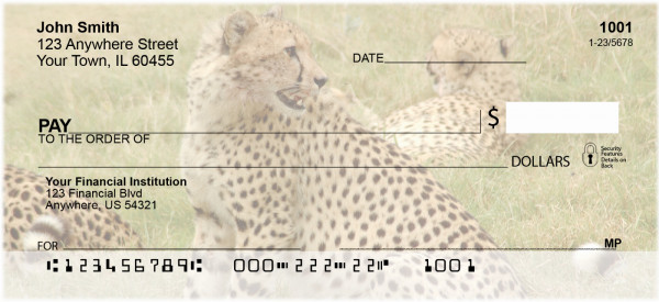 Safari Wildlife Personal Checks