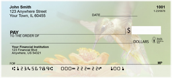 Hummingbirds Personal Checks