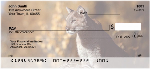 Cougars Personal Checks