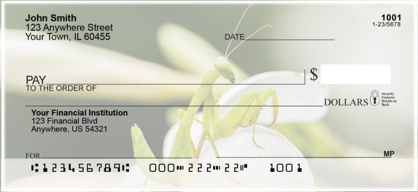 Praying Mantises Personal Checks